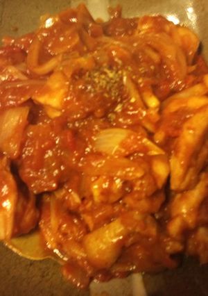 鶏肉のトマト缶にこみ-レシピのメイン写真