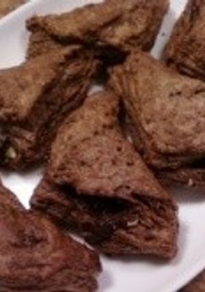 お家で三角チョコパイ!-レシピのメイン写真