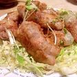 ピーマン&チーズの豚バラ巻き!