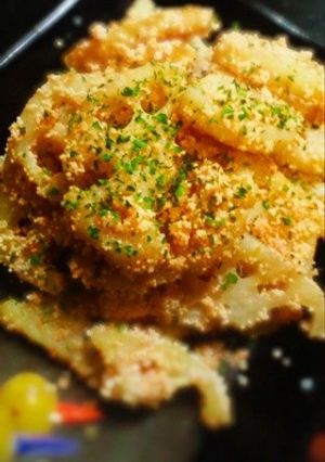 蓮根の明太子炒め-レシピのメイン写真