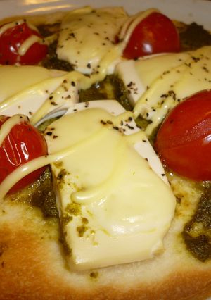 ヘルシー☆塩豆腐ピザ-レシピのメイン写真