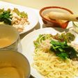 余ったごまだれで楽ちんつけ麺