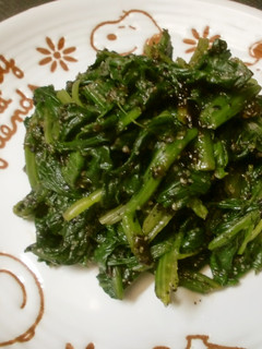 時短簡単♪ほうれん草の海苔佃煮和え-レシピのメイン写真