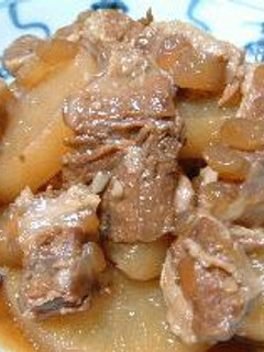 豚軟骨と大根の煮込み-レシピのメイン写真