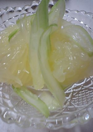 簡単料理！セロリのグレープフルーツ和え-レシピのメイン写真