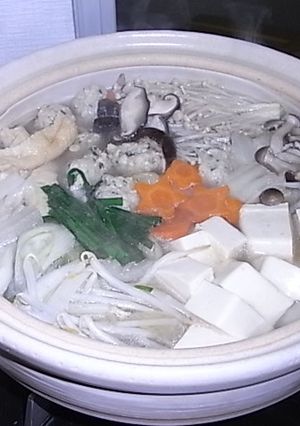 鶏団子が美味しい塩ちゃんこ鍋-レシピのメイン写真