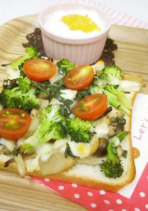秋だもん・・きのこたっぷりトースト-レシピのメイン写真