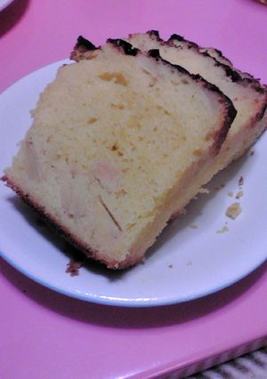 りんごとシナモンと紅茶のパウンドケーキ-レシピのメイン写真