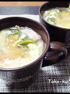 セロリの葉っぱスープ-レシピのメイン写真
