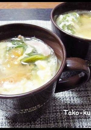 セロリの葉っぱスープ-レシピのメイン写真