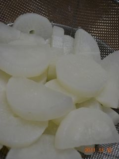 大根のあく抜き-レシピのメイン写真