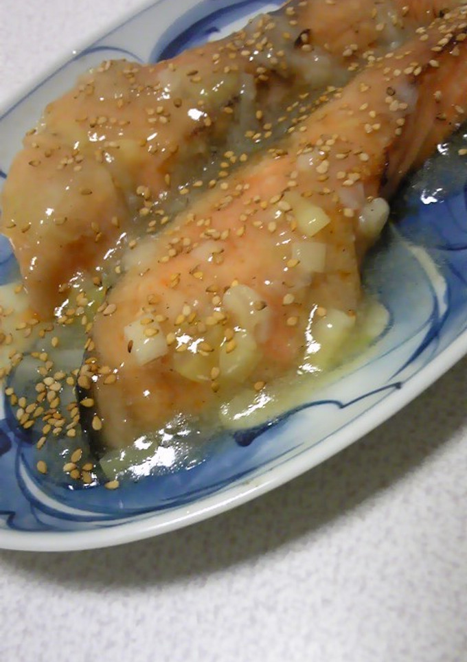 漬けて焼くだけ!鮭の塩ﾀﾞﾚ焼き-レシピのメイン写真