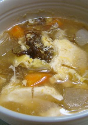 具沢山コンソメみそ風味スープ-レシピのメイン写真