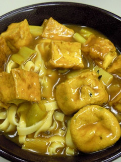 厚揚げと葱のカレーうどん-レシピのメイン写真