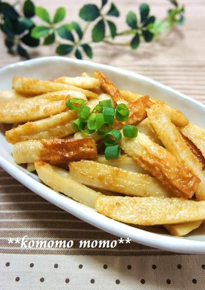 ◆れんこんとちくわの醤油マヨ炒め◆-レシピのメイン写真