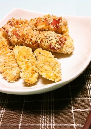 ベーコンチーズのスティックチキンカツ♡-レシピのメイン写真