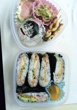 おにぎりサンド-レシピのメイン写真