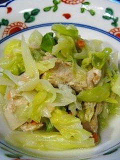 キャベツとお肉の昆布茶蒸し煮-レシピのメイン写真