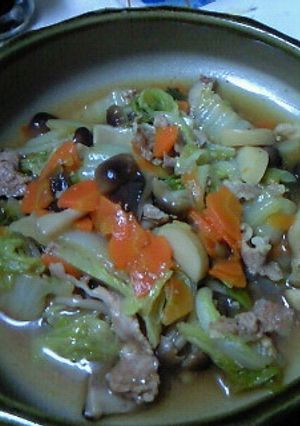 ☆ヘルシー☆豚肉と白菜のオイスター煮-レシピのメイン写真