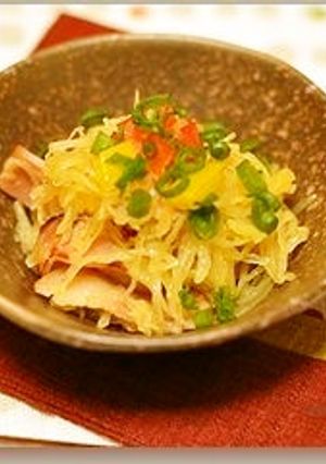 そうめんかぼちゃチャンプルー-レシピのメイン写真