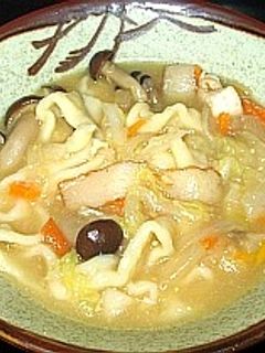 田舎の煮込みうどん『おぶっこ』-レシピのメイン写真