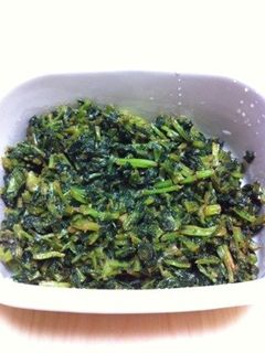 大根葉のごま油炒め♪-レシピのメイン写真
