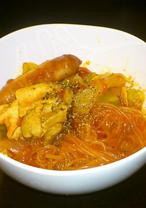 春雨deトマトスープパスタ風-レシピのメイン写真