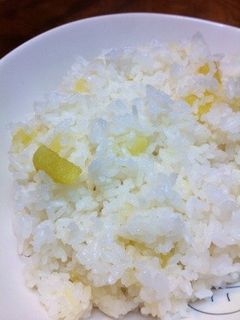 ほっこり美味しい!秋の味覚さつまいもご飯-レシピのメイン写真