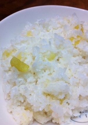 ほっこり美味しい！秋の味覚さつまいもご飯-レシピのメイン写真