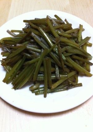 さつまいもの茎のきんぴら-レシピのメイン写真