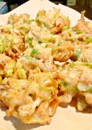 ★シンプルにおいしい長ねぎの天ぷら★-レシピのメイン写真