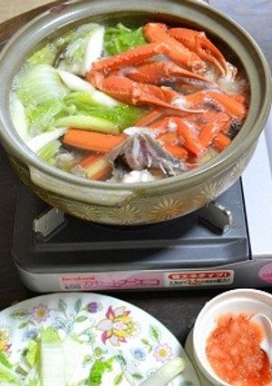 あんこうとかにの寄せ鍋-レシピのメイン写真