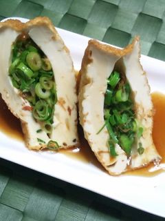厚揚げネギ鰹節ポン酢♪あと一品、アテに!-レシピのメイン写真