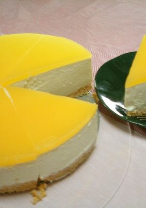 オレンジレアチーズケーキ☆-レシピのメイン写真