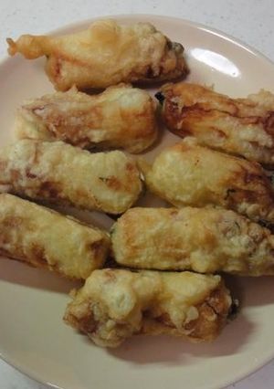 ちくわの天ぷらＩＮ野沢菜★-レシピのメイン写真
