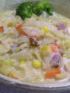 キャベツのミルクスープ 味噌仕立て♪-レシピのメイン写真