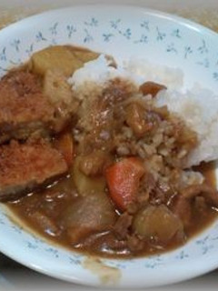 柿カツカレー-レシピのメイン写真