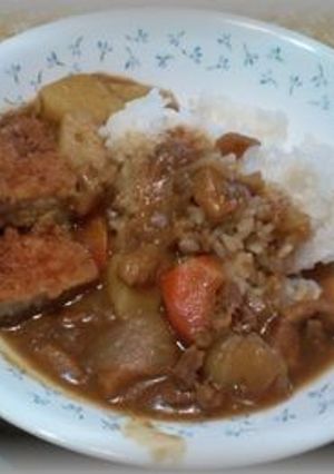 柿カツカレー-レシピのメイン写真