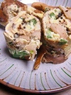 メンマ入りの塩昆布卵焼き-レシピのメイン写真