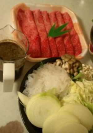 魔法のレシピ　ダシダですき焼き　和牛味！-レシピのメイン写真