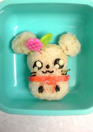 ハム太郎風？簡単ハムスター 〜キャラ弁〜-レシピのメイン写真