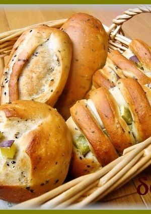 さつまいもの米粉味噌パン♪-レシピのメイン写真