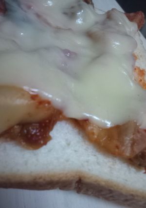 焼肉のたれdeキムマヨチーズトースト-レシピのメイン写真