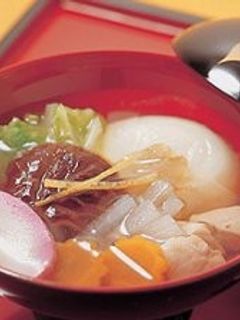 具だくさん雑煮-レシピのメイン写真