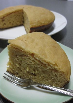 炊飯器で♡酒粕ときなこのケーキ♡-レシピのメイン写真