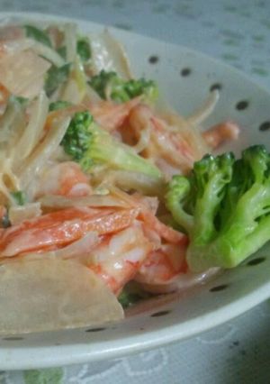 野菜たっぷり☆エビのオーロラソース炒め-レシピのメイン写真