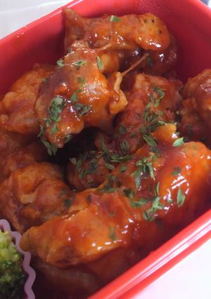 簡単すぎｯ♪鶏肉のｹﾁｬｯﾌﾟ-レシピのメイン写真