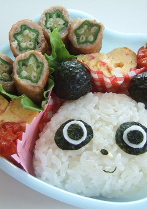 ＜キャラ弁＞NHKのGOGO☆パンダ　-レシピのメイン写真