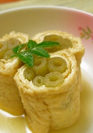 蕗の信田巻き-レシピのメイン写真