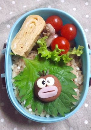 お弁当に☆梅おばＱ-レシピのメイン写真